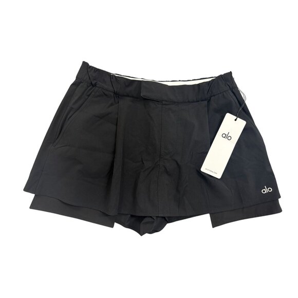 ALO Yoga Flip It Mini Skort in Black